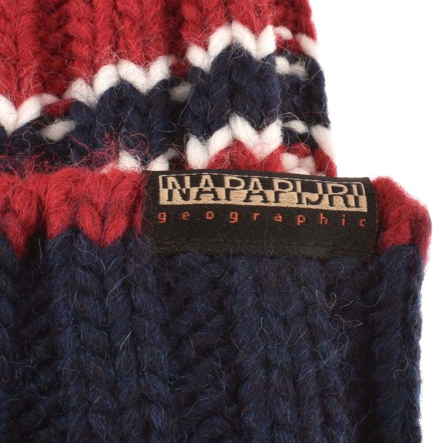 Napapijri bobble hat navy top